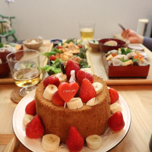 米粉のシフォンケーキ