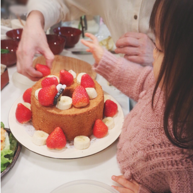 米粉のシフォンケーキ